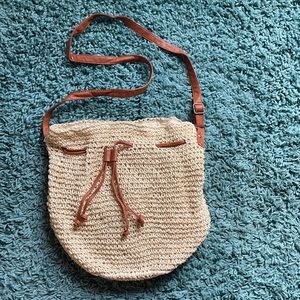 Straw Shoulder Bag
